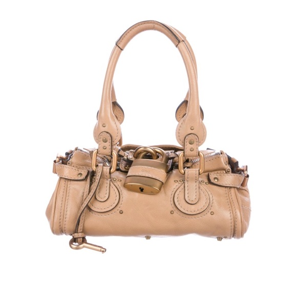 Chloe Handbags - Last Chance - Chloe Paddington Tan Leather Purse